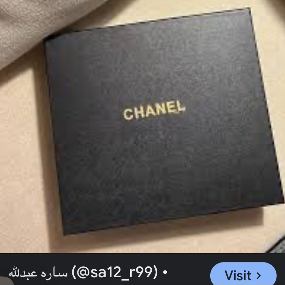 Chanel Black Crossbody Bag with Pearl and Chain Accent comes with pouch -GWP - Picture 6 of 6